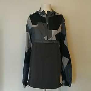 Under armour windbreaker pull over zip up